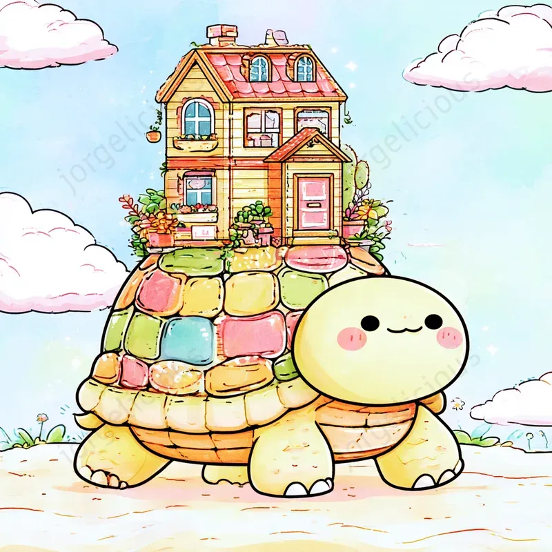 Cute Chibi Storybook Art