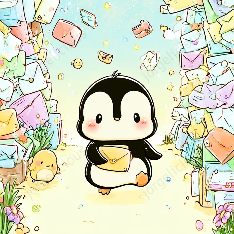 Cute Chibi Storybook Art