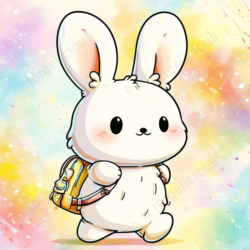 Cute Chibi Storybook Art