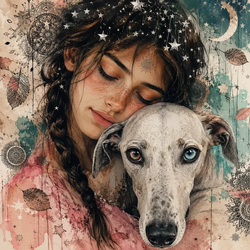 Ethereal Mixed Media Companion Portraits