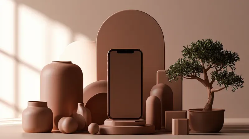 Premium 3D Clay UI Mockup Studios