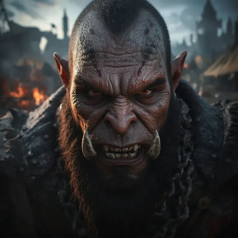 Cinematic Dark Fantasy Monster Portraits