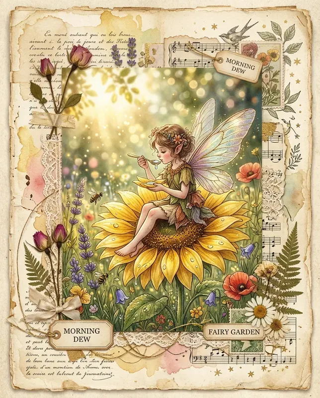 Fantasy Summer Journal Pages