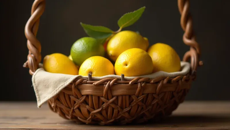 Crafted Fruit Baskets Photorealistic