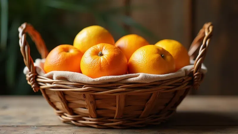 Crafted Fruit Baskets Photorealistic