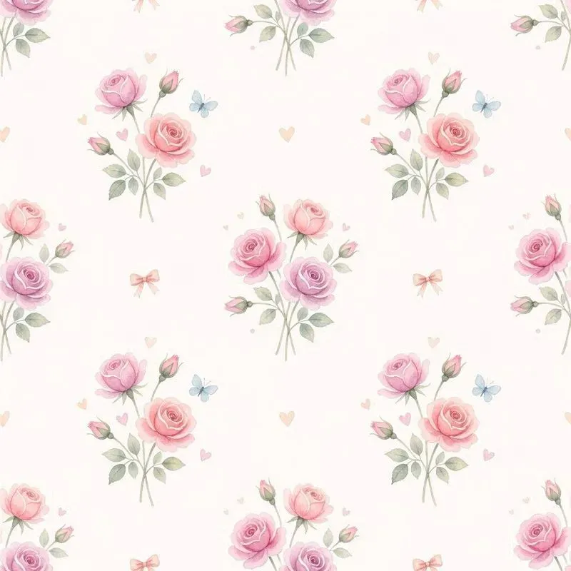 Seamless Watercolor Aesthetic Patterns
