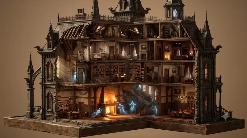 Isometric 3D Cutaway Dioramas