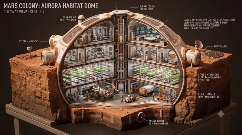 Isometric 3D Cutaway Dioramas
