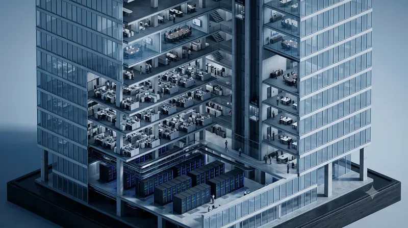 Isometric 3D Cutaway Dioramas