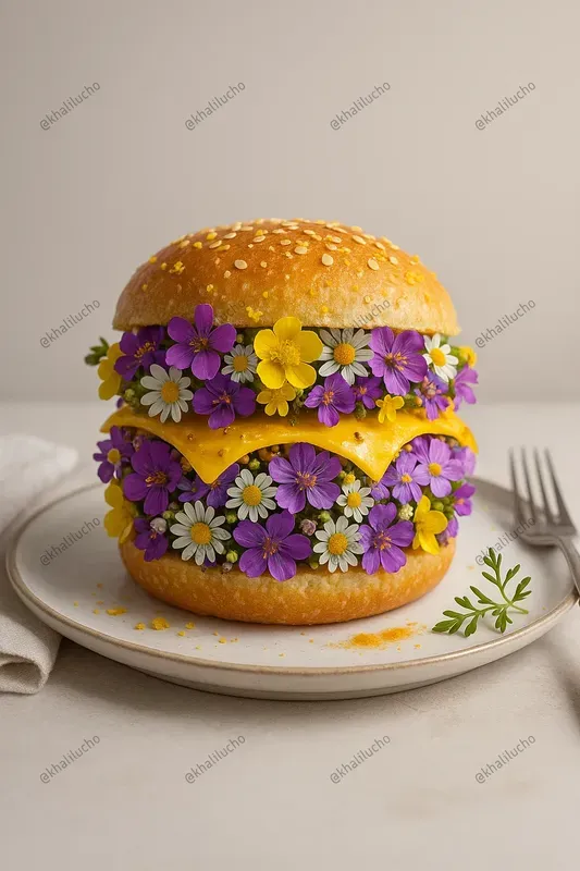 Surreal Food Photos From Odd Materials