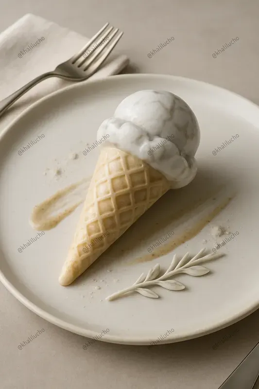 Surreal Food Photos From Odd Materials
