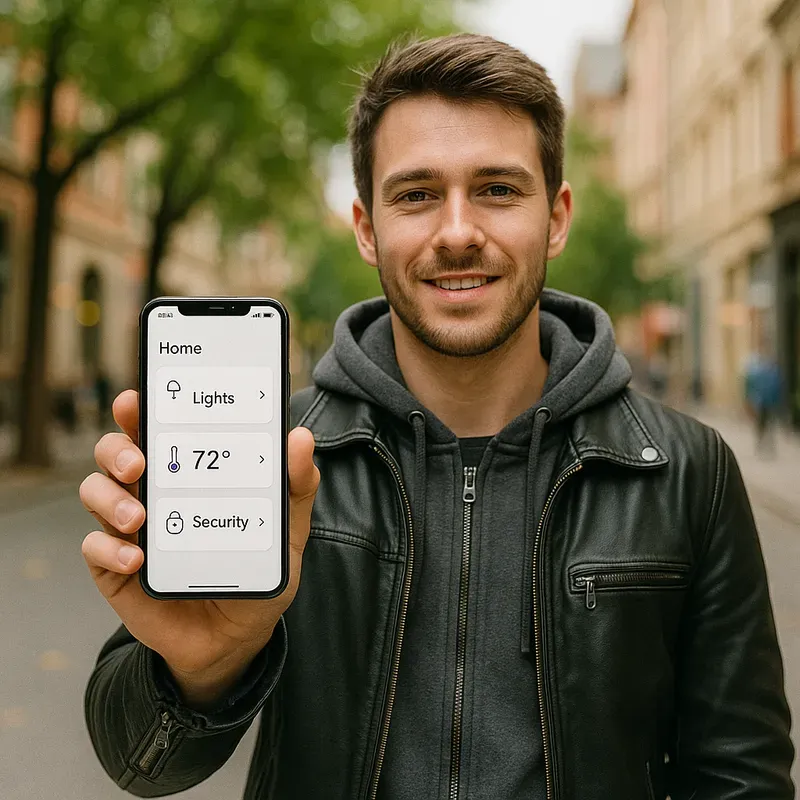 Smartphone Ad Lifestyle Shots
