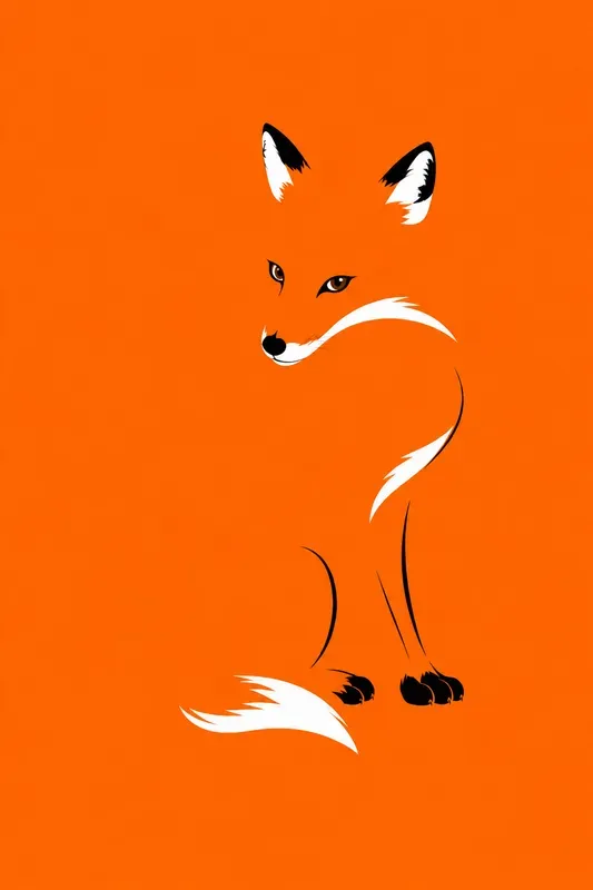 Minimal Negative Space Animals