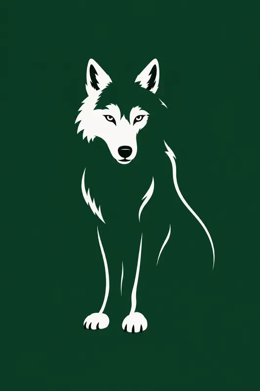 Minimal Negative Space Animals