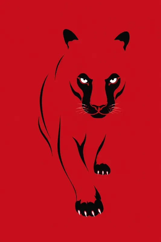 Minimal Negative Space Animals