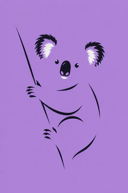 Minimal Negative Space Animals