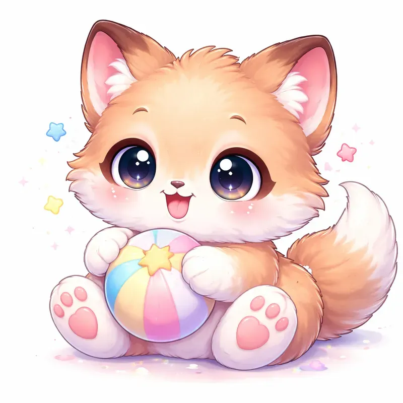 Ultracute Kawaii Chibi Animal Characters