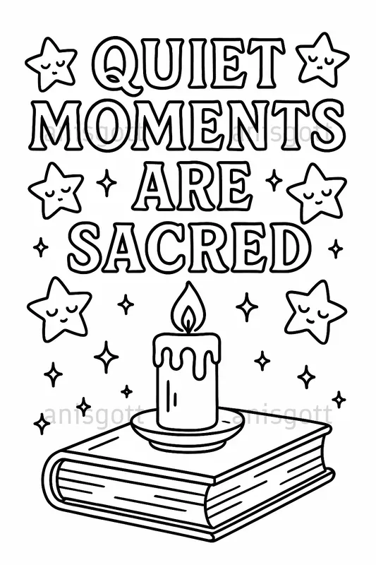 Selfcare Quotes Etsy Coloring Pages