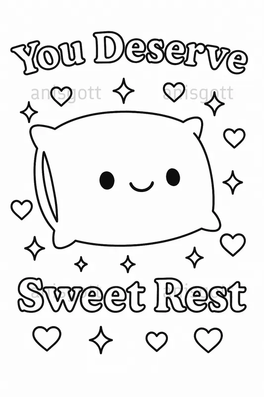 Selfcare Quotes Etsy Coloring Pages