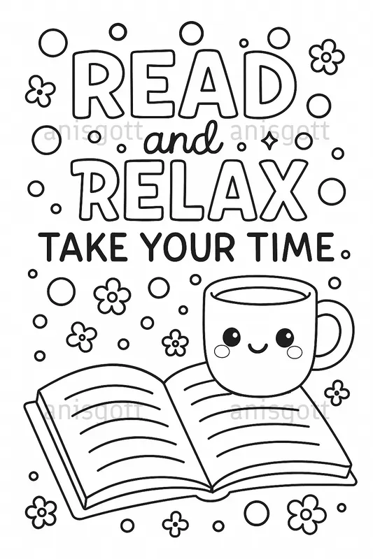 Selfcare Quotes Etsy Coloring Pages