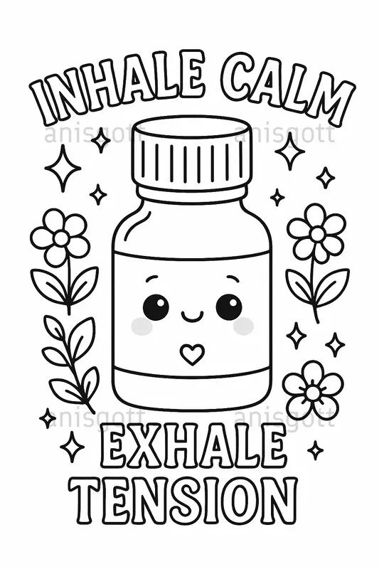 Selfcare Quotes Etsy Coloring Pages