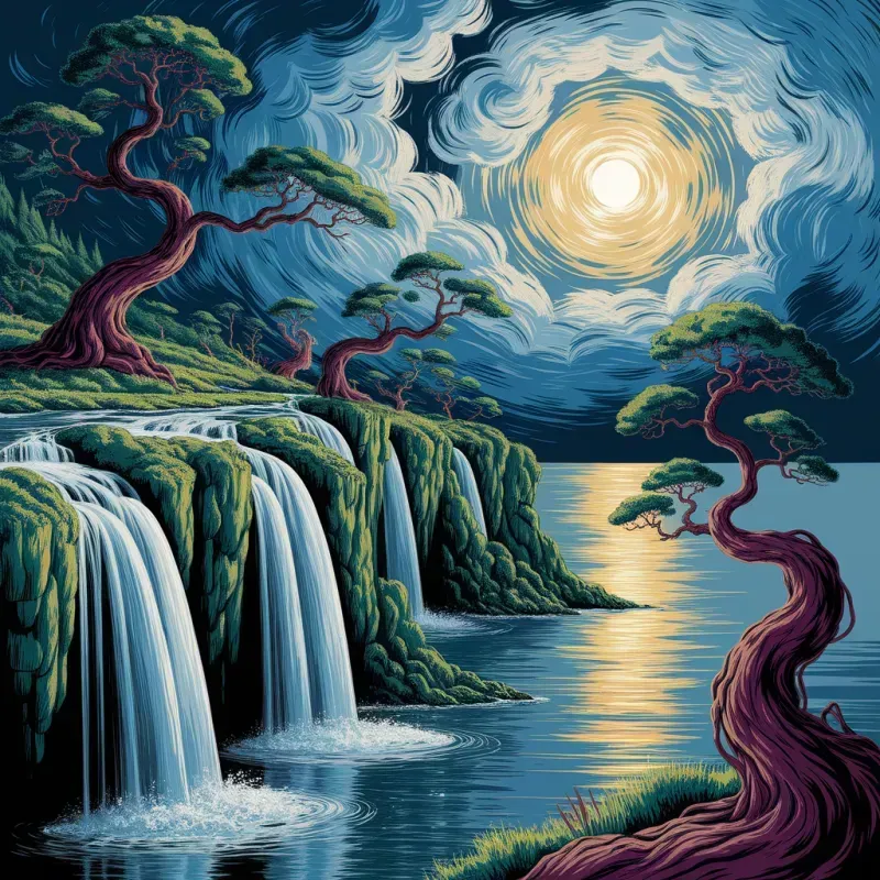 A Van Goghinspired Dreamscape Art