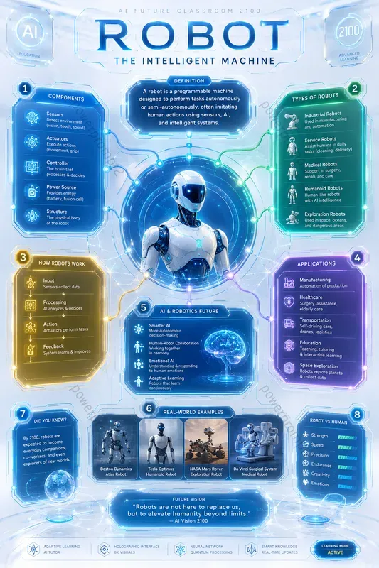 Futuristic Holographic Educationals