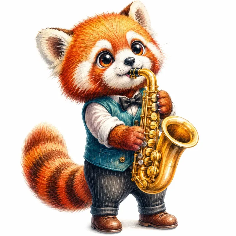 Whimsical Musician Creatures
