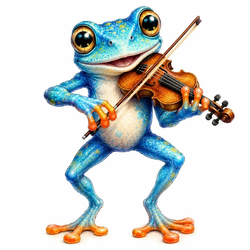 Whimsical Musician Creatures