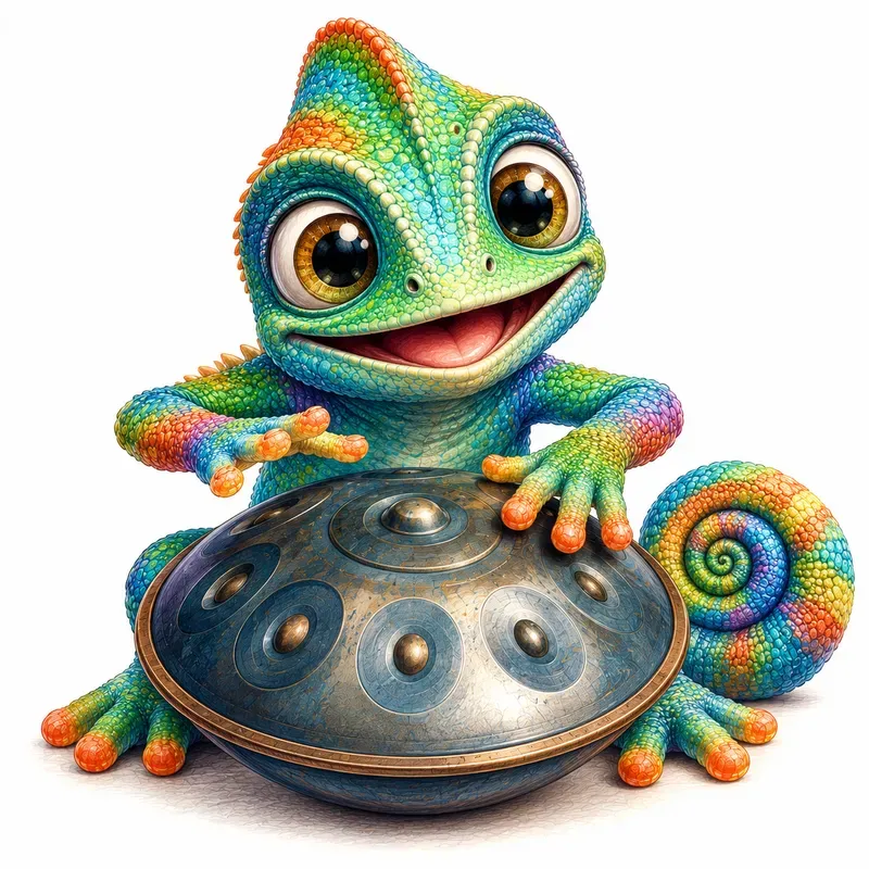 Whimsical Musician Creatures