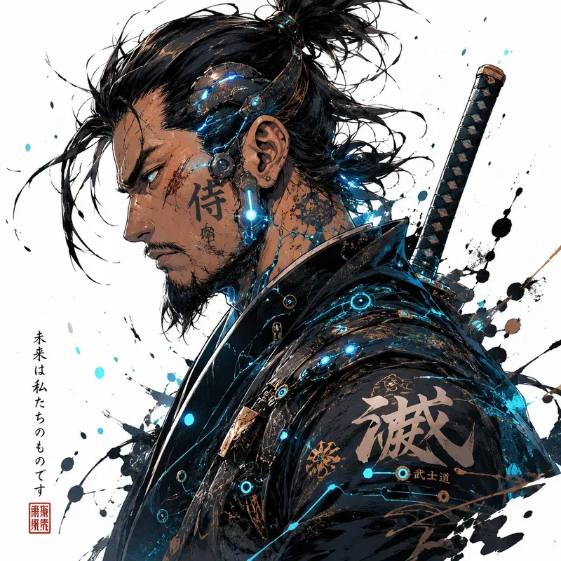 Neo Ink Ronin Portrait Collections 01