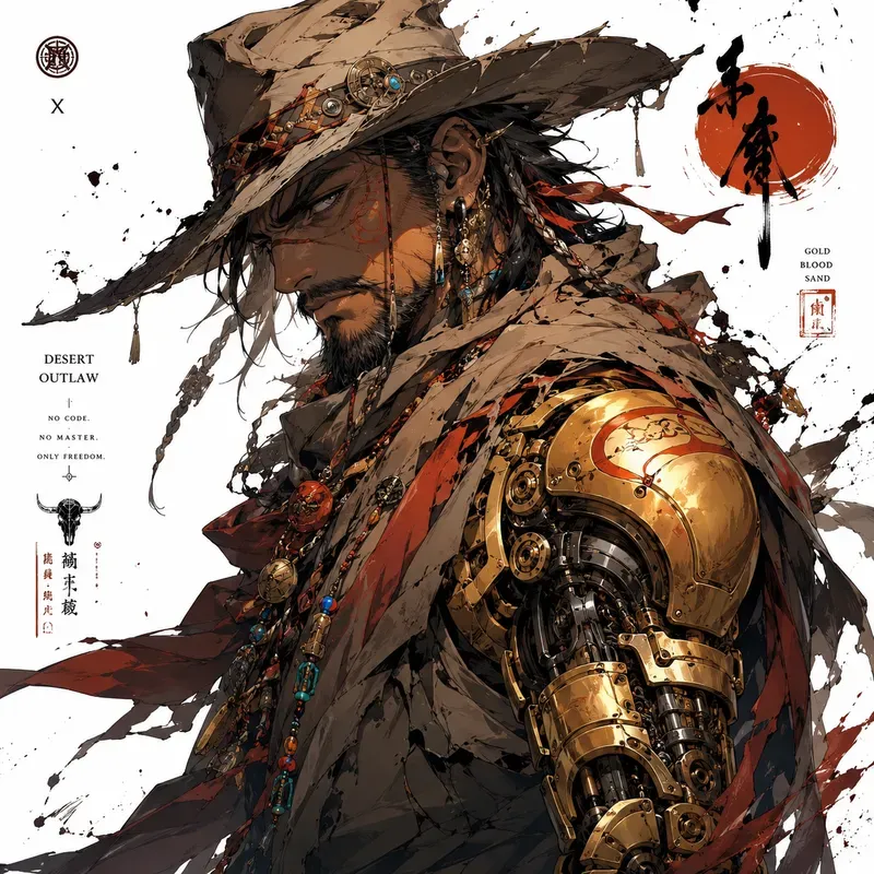 Neo Ink Ronin Portrait Collections 01
