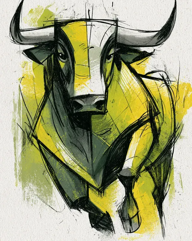 Neo Cubist Abstract Art