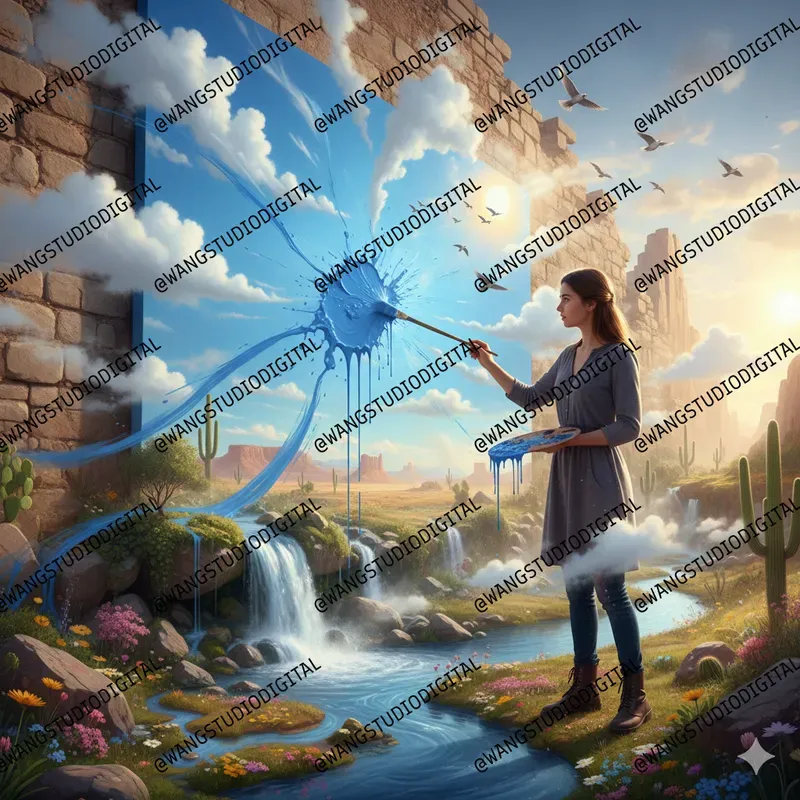 Painting The World Into Reality