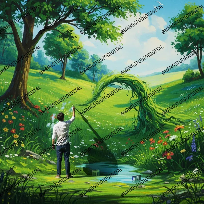 Painting The World Into Reality