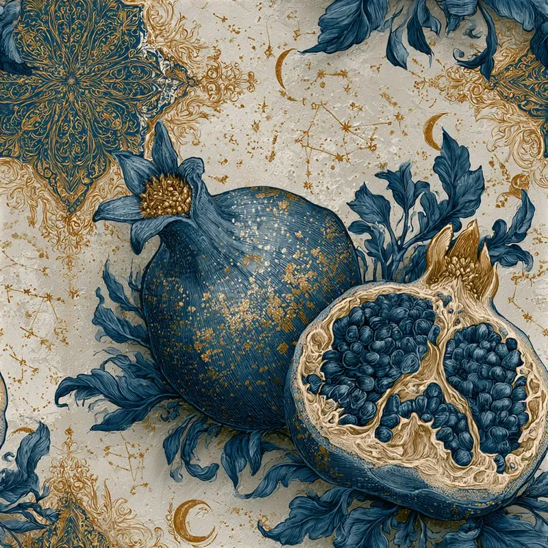 Handdrawn Celestial Repeat Patterns