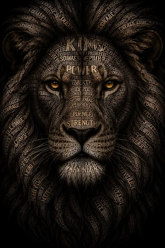 Premium Typographic Portraits