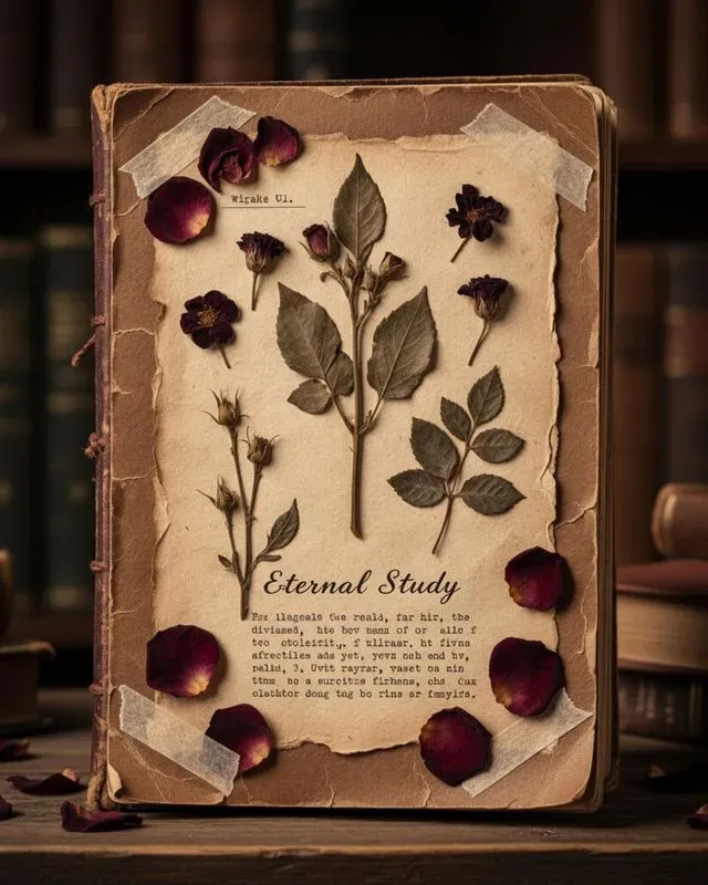 Dark Academia Junk Journal Kits