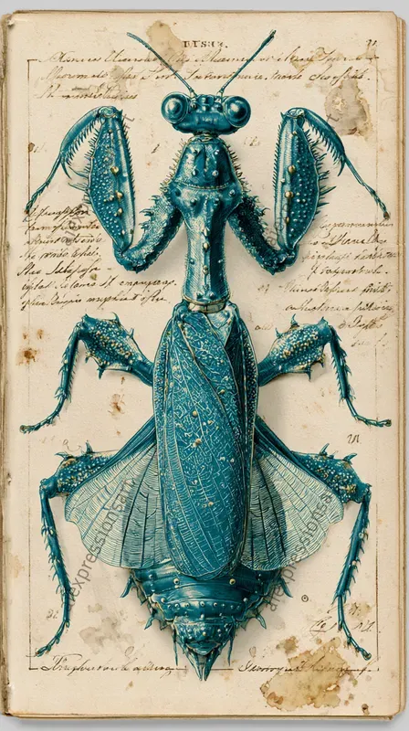 19th Century Entomological Etchings