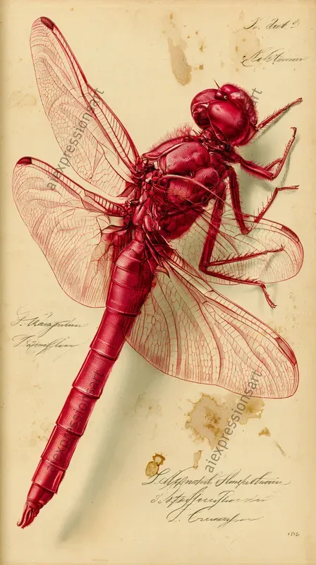 19th Century Entomological Etchings