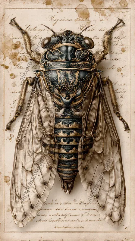 19th Century Entomological Etchings