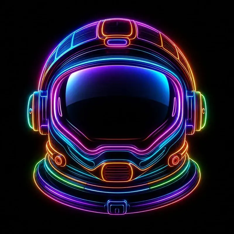 Neon Glow Line Art Creators