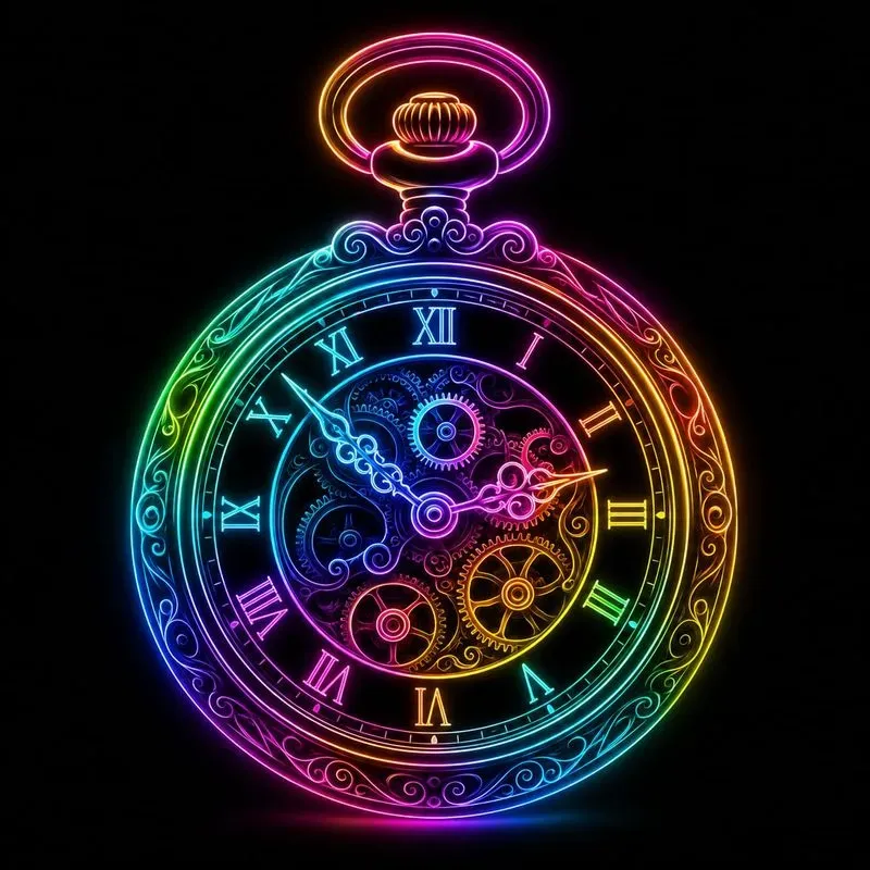 Neon Glow Line Art Creators