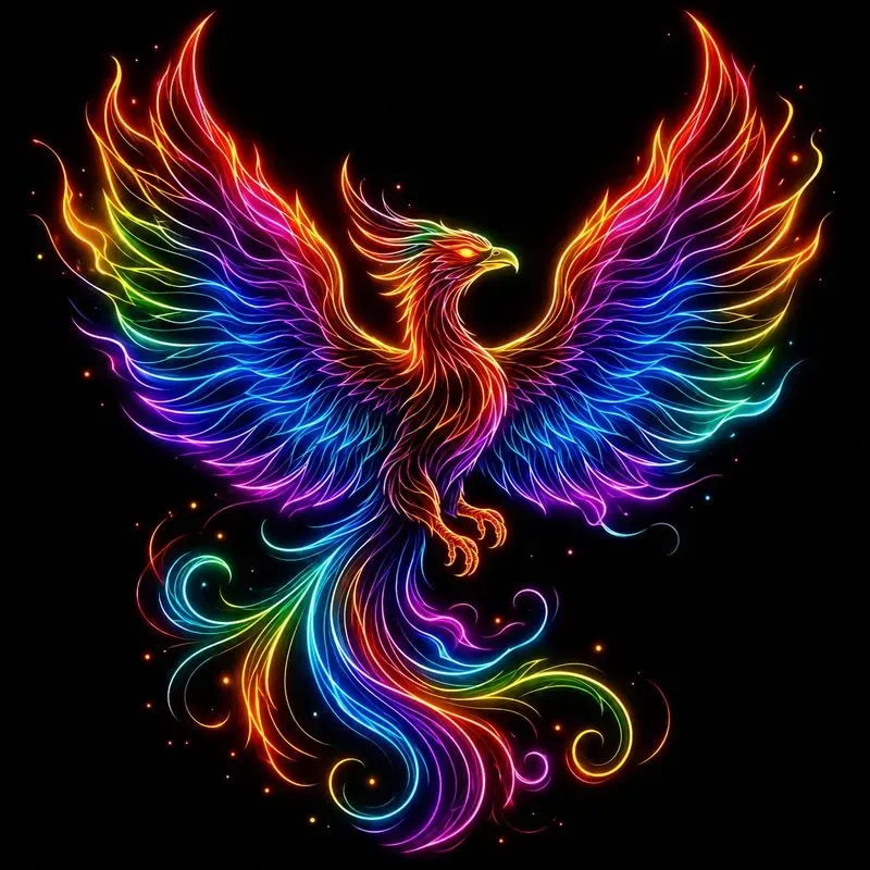 Neon Glow Line Art Creators