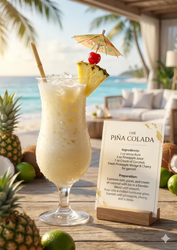 Signature Cocktail Recipe Photography