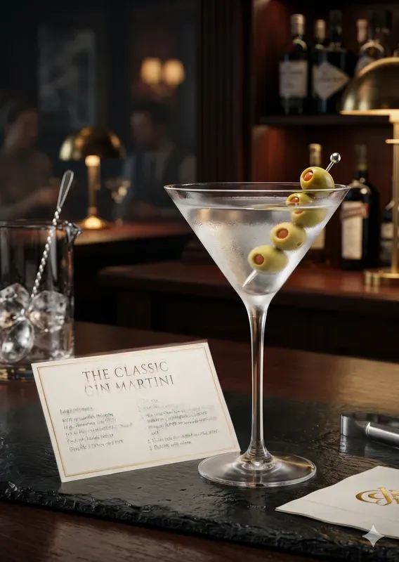 Signature Cocktail Recipe Photography
