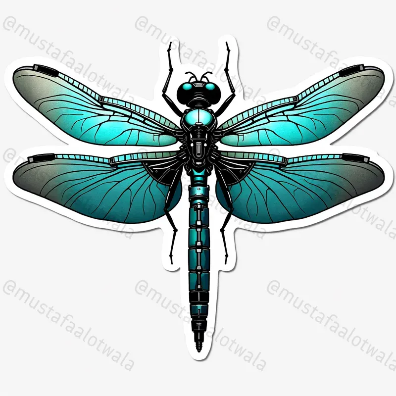 Biomechanical Fusion Evolution Stickers