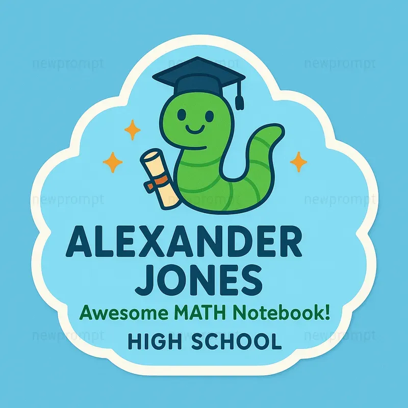 Personalized Academic Sticker Designs