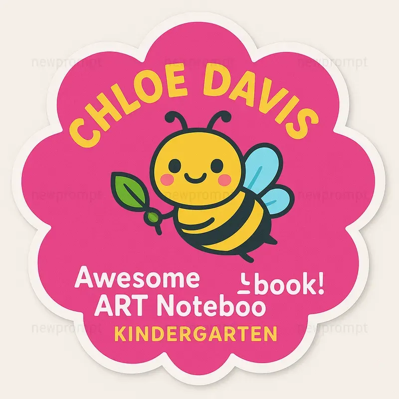 Personalized Academic Sticker Designs