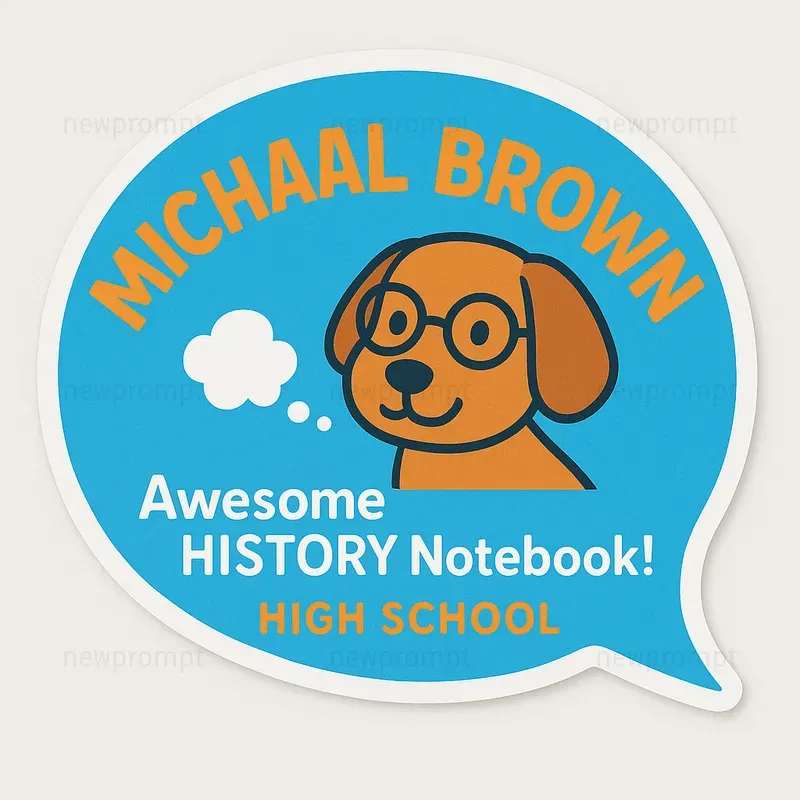 Personalized Academic Sticker Designs